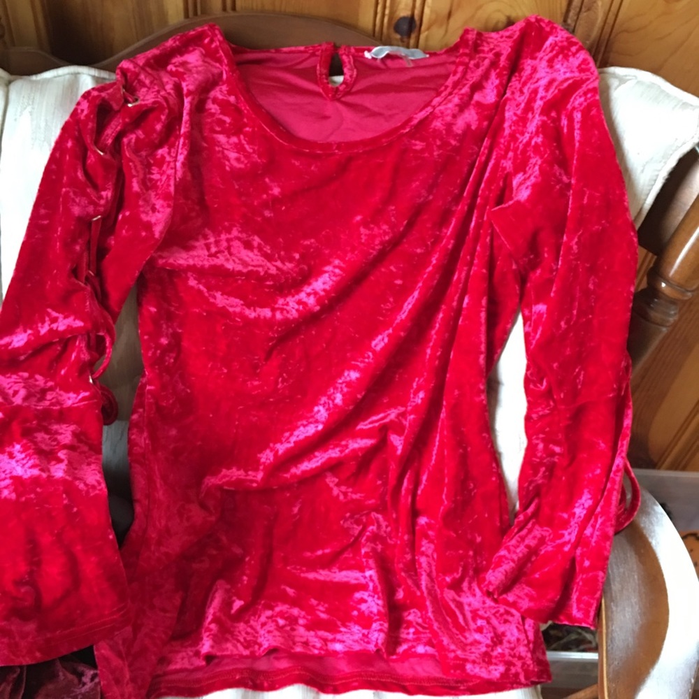 Velvet top